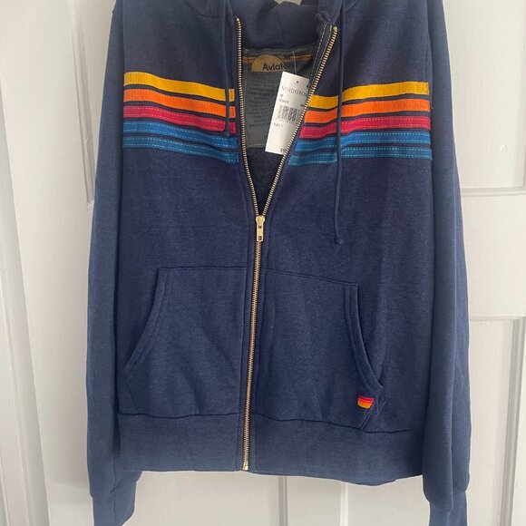NWT Aviator Nation hoodie, Sold Out online, size M - Picture 2 of 5
